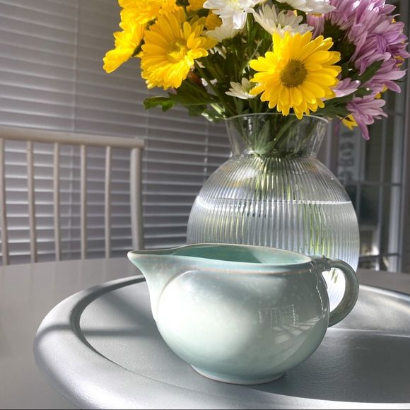 Lu-Ray Other - Lu-Ray Pastels by the Taylor, Smith & Taylor Co. Surf Green Creamer